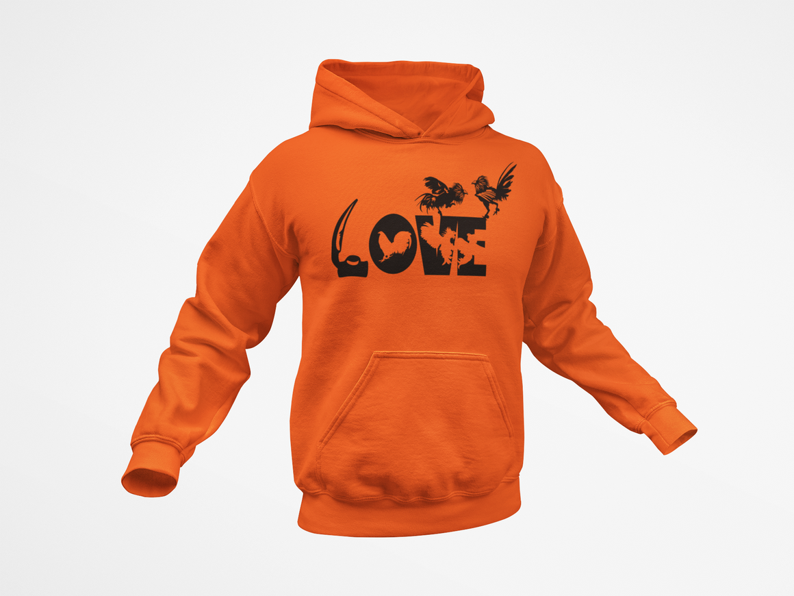 Love Long Knife Hoodie | Cockfighting apparel | Gamefowl Apparel