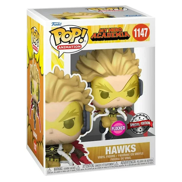 Funko POP Animation - My Hero Academia Hawks Flocked Special Edition
