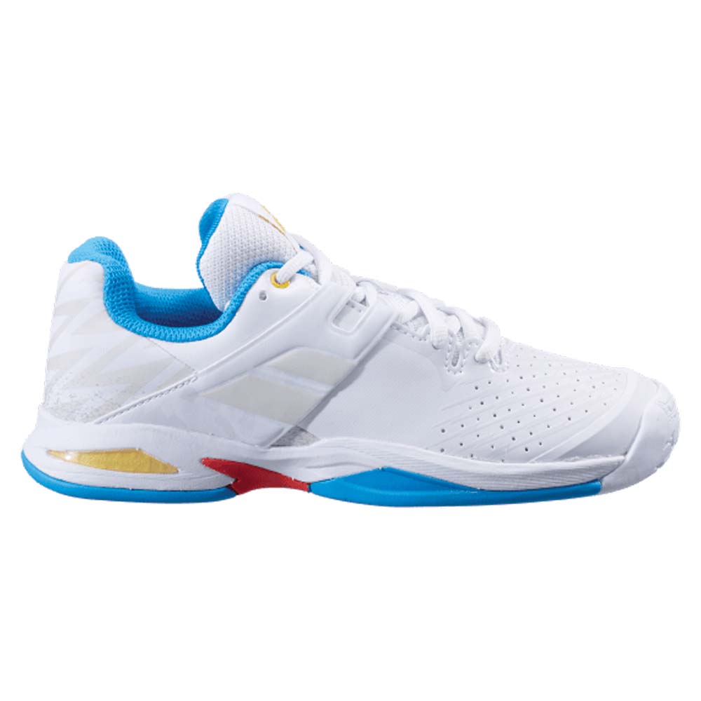 Babolat Pulsion All Court Tennis Shoes Junior White Illusion