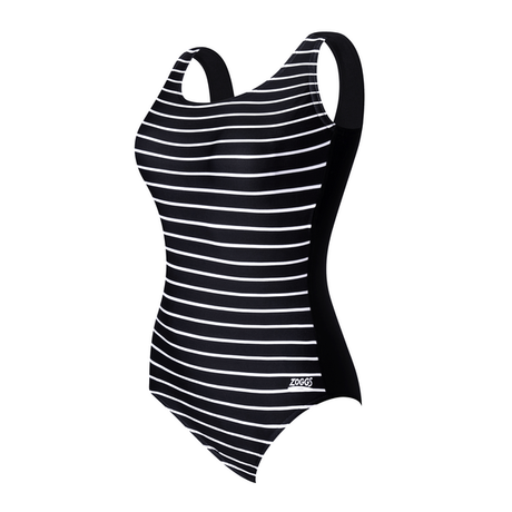 Swimming Costume Zoggs Hi Front Women - Ocean Smoke –