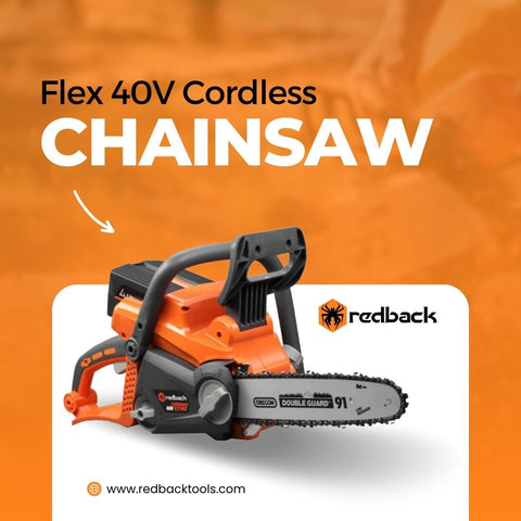 Photo of Redback Flex 40V Cordless Chainsaw