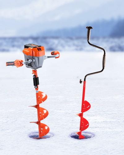 Professional Ice Fishing Auger Drill Bit | Essential Ice Fishing Gear for  Ice Anglers