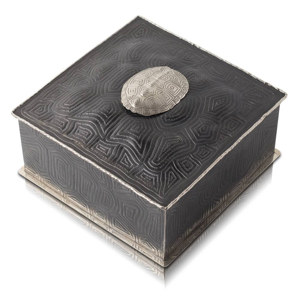 Turtle Shell Keepsake Box