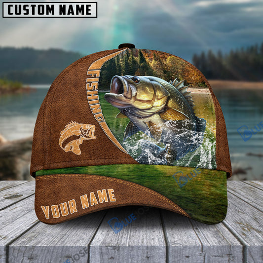Custom Personalized Bass Fishing Cap with custom Name, Fish Aholic Gra –  Unitrophy