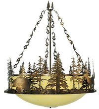 Load image into Gallery viewer, Meyda 62&quot;W Wildlife Inverted Pendant - Lighting Accent
