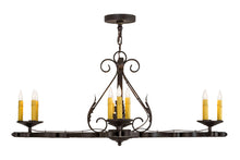 Load image into Gallery viewer, Meyda 42&quot;L Elianna 12 LT Oblong Chandelier - Lighting Accent
