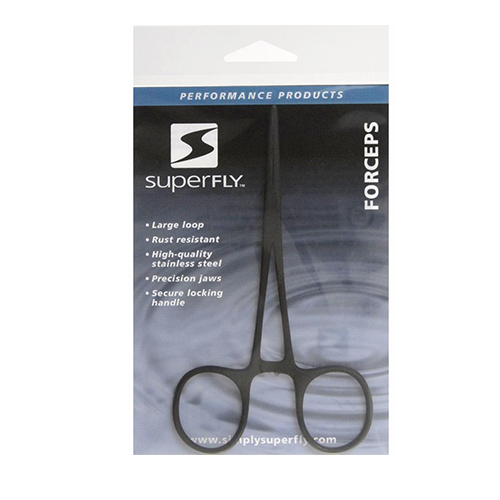 LOT of 2: Superfly®️ 4 Stainless Steel Forceps / Pinzas Anodized Matte