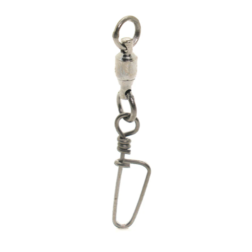 Eagle Claw Ball Bearing Swivel with Interlock Snap, Size 1