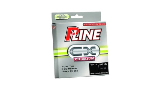 P-LINE CX Premium Fluorocarbon Line Green 10lb 300yd