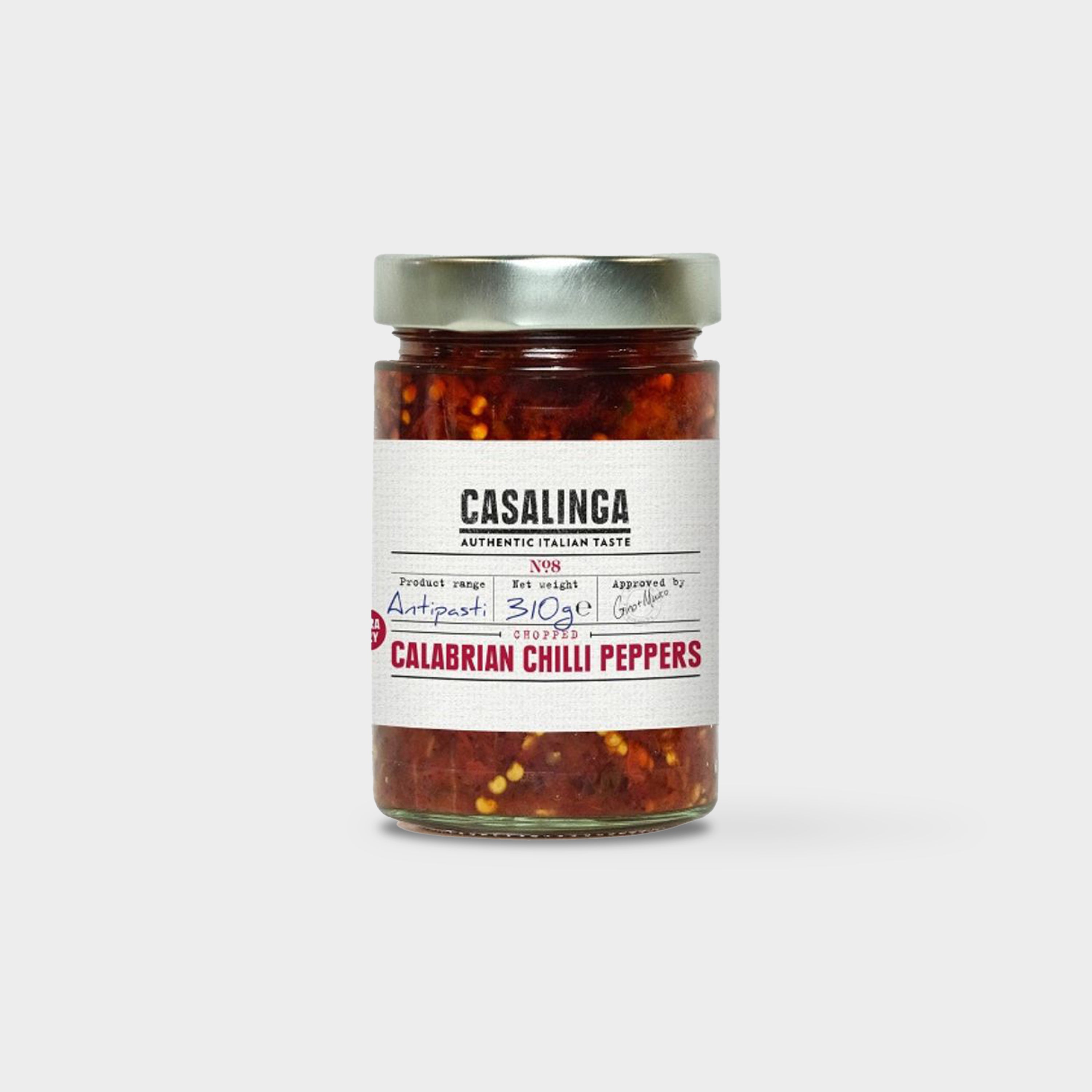 Chopped Calabrian Chilli Peppers 310g – Gino Pizza Ovens