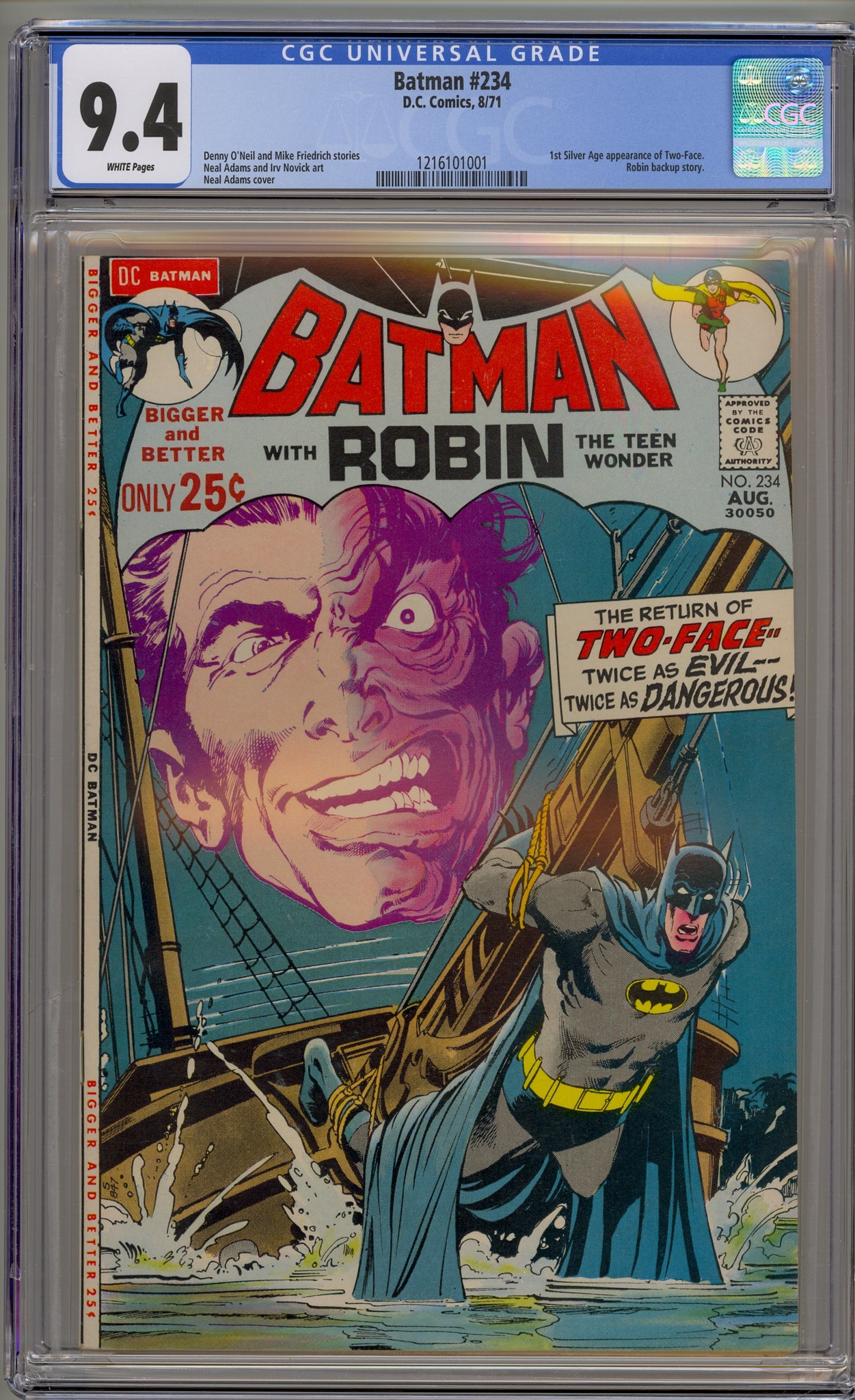 Batman #234 (1971) Two Face – Jackal Relic Comics