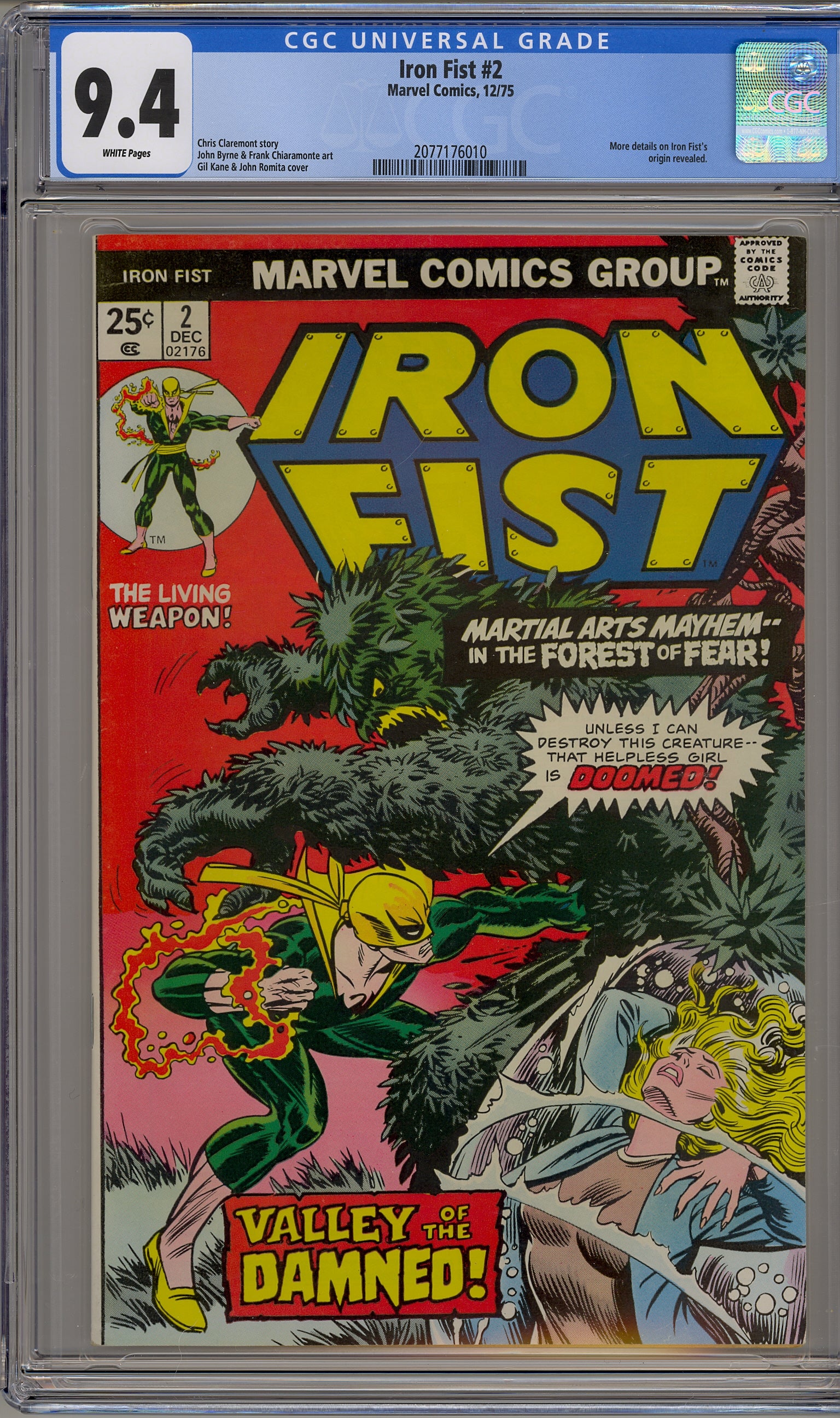 Iron Fist #1 (1975) Iron Man – Jackal Relic Comics