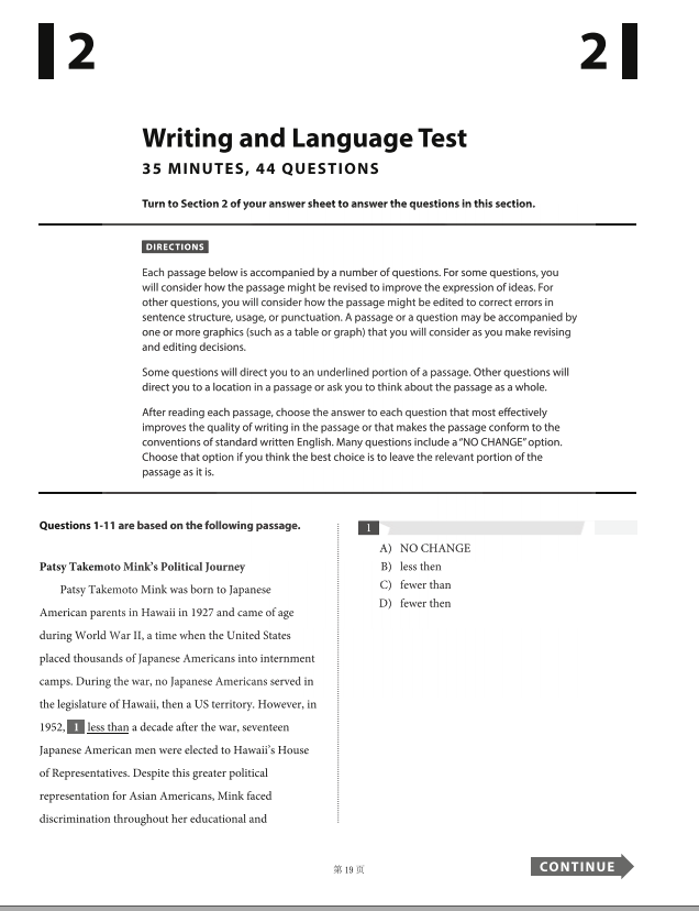 Official 2022 August Print International SAT Test | SAT QAS in PDF with Answers