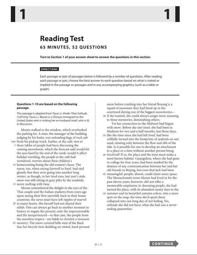 Official 2022 December Print International SAT Test | SAT QAS in PDF with Answers