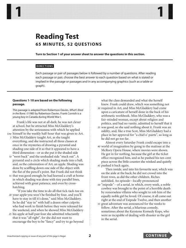 Official 2021 May Print SAT Test | SAT QAS in PDF with Answers