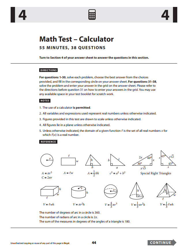 Official 2022 March Print US SAT Test | US SAT QAS in PDF with Answers