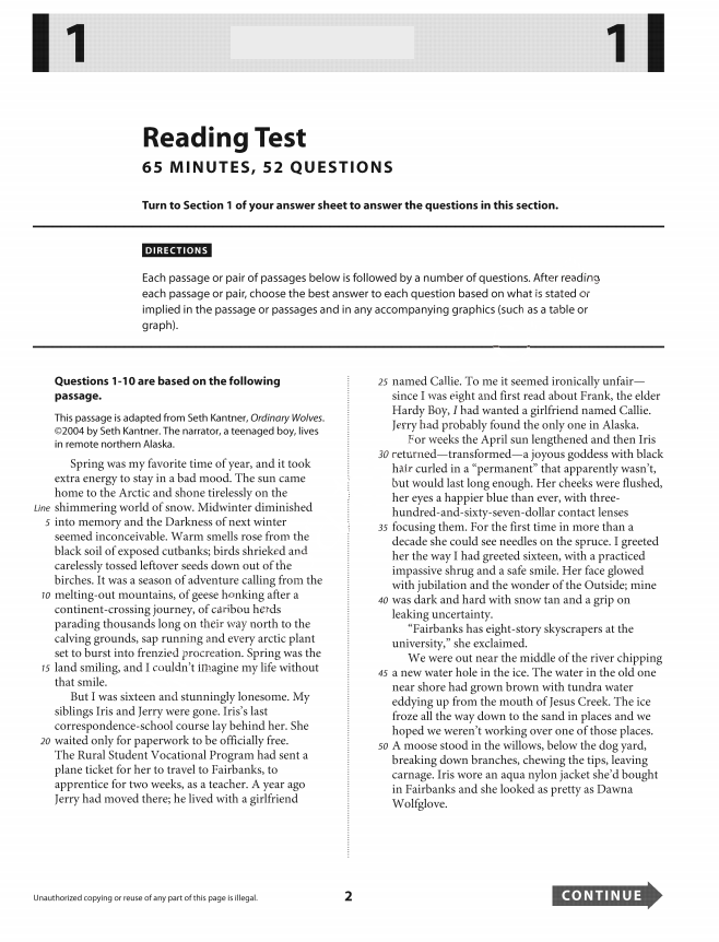 Official 2021 August Print US SAT Test | SAT QAS in PDF with Answers