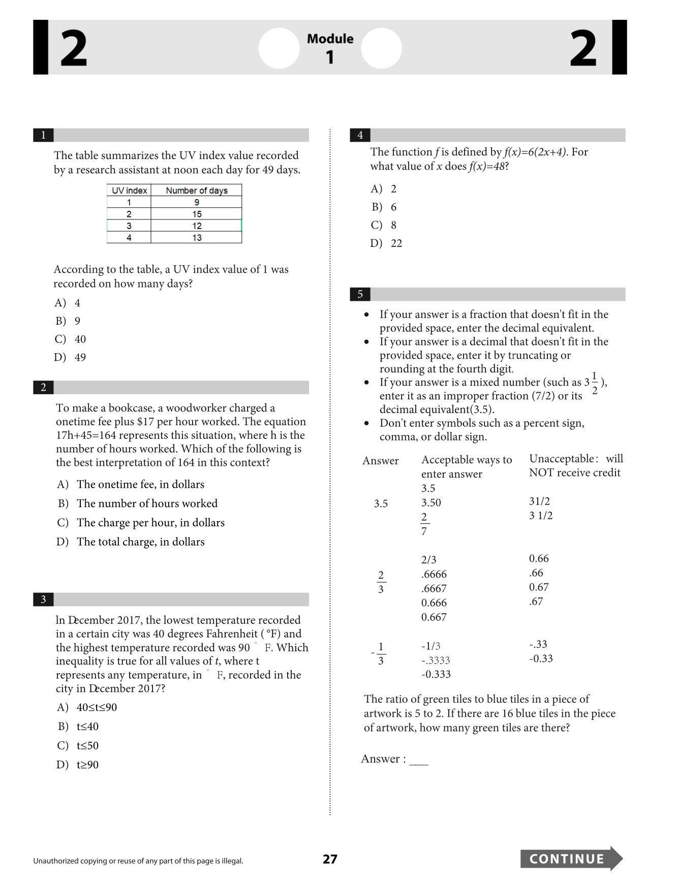 Official 2023 June Digital SAT Test Paper | SAT QAS in PDF with Answers