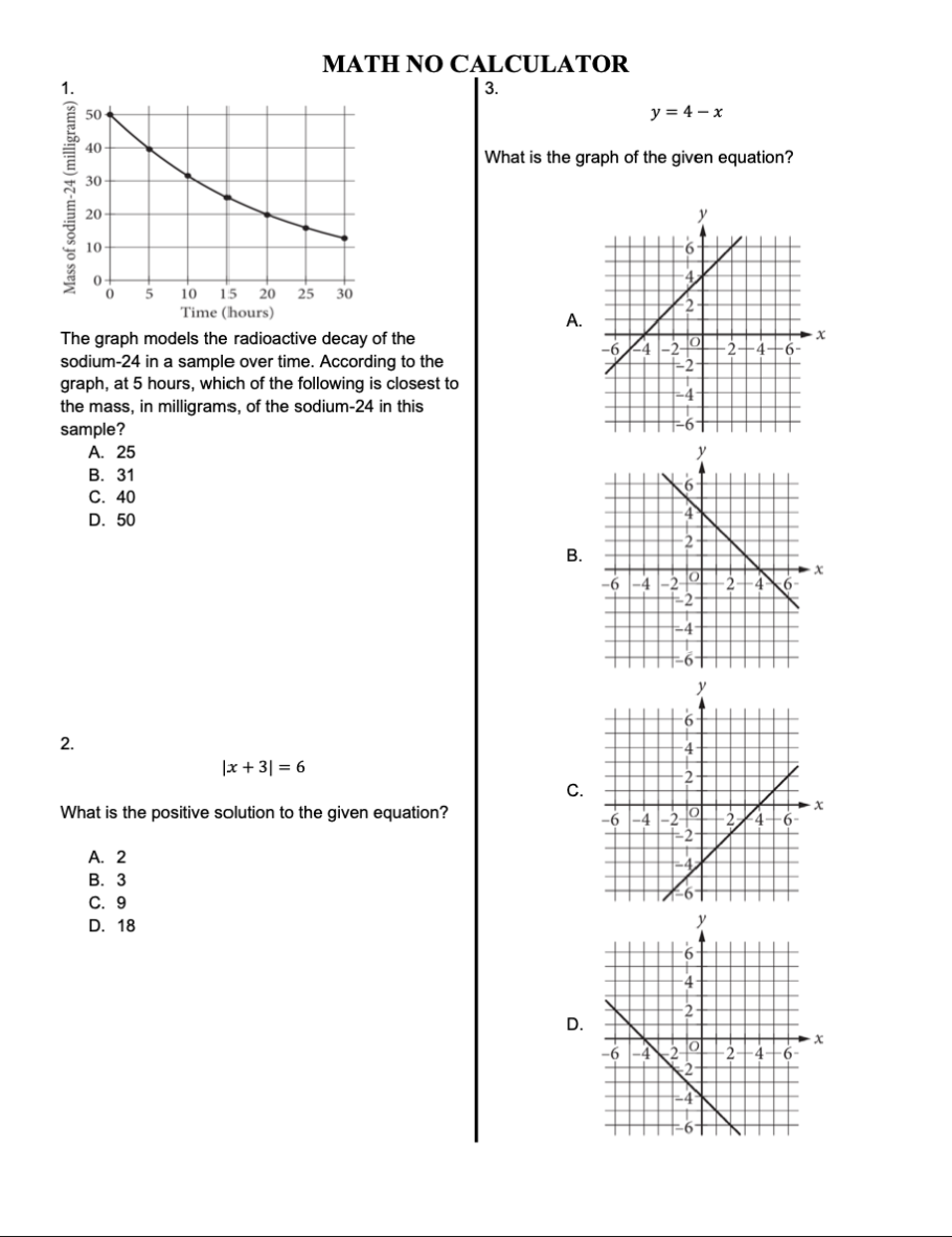 Official 2023 October Print SAT Test | SAT QAS in PDF with Answers