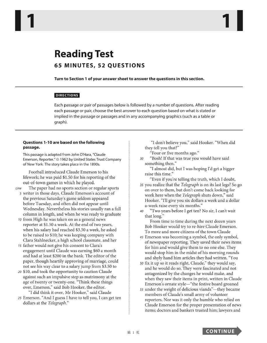 Official 2023 June Print SAT Test | SAT QAS in PDF with Answers