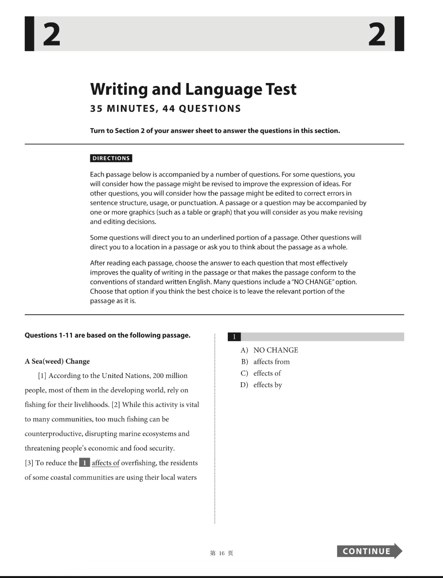 Official 2023 June Print SAT Test | SAT QAS in PDF with Answers