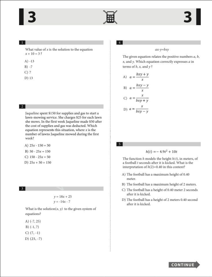 Official 2023 March Print SAT Test | SAT QAS in PDF with Answers