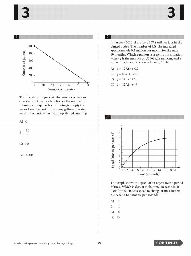 Official 2021 December Print US SAT Test | SAT QAS in PDF with Answers