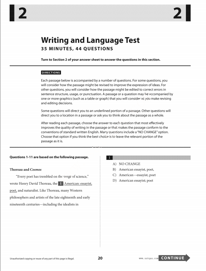 Official 2021 December Print International SAT Test | SAT QAS in PDF with Answers