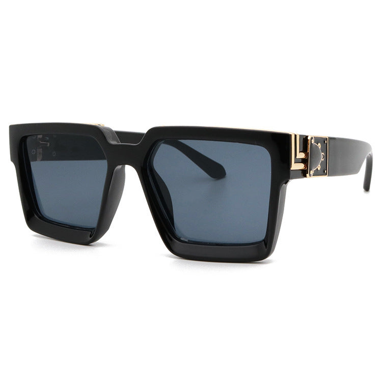 New Millionaire Sunglasses Fashion Men Trendy Big Square