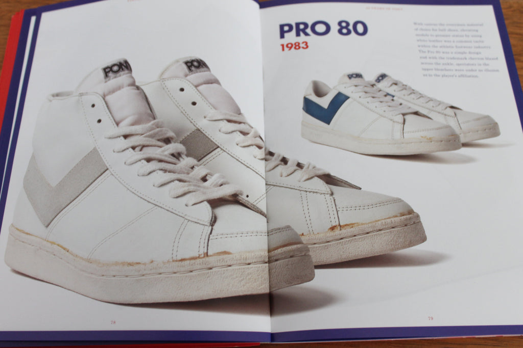 Image of the Pony Pro 80 in Pony's 40th anniversary book.