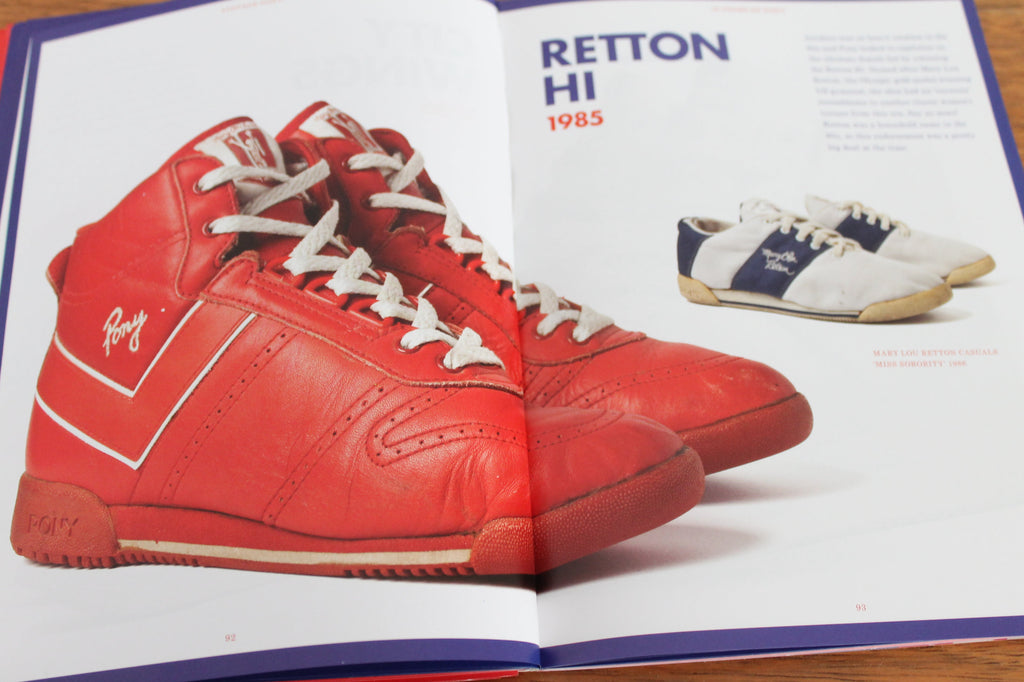 Photo of Pony Retton in the brand's 40th anniversary book.