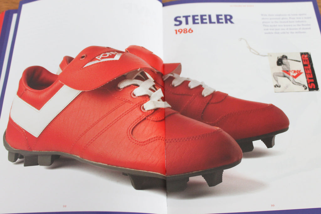 Photo of the Pony Steeler in the brand's 40th anniversary book.