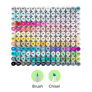 Ohuhu Pastel Alcohol Brush Markers - 48 New Pastel Colors - Blossoming –  WoodArtSupply