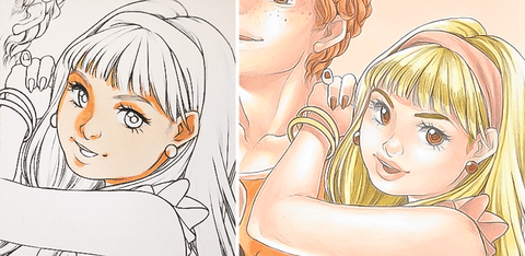 How to color different Skin Tones with Ohuhu Markers