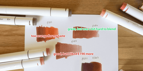 How to Blend with Ohuhu Markers