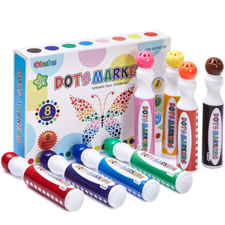 Ohuhu Dual Tip Dot Markers 15 Colors Dot Marker Pens (Fine & Dot) – ohuhu