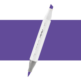 V340 Lavender Blue: Testing Ohuhu Markers for Lightfastness and Quality  (Ink testing and swatching) — Marker Novice