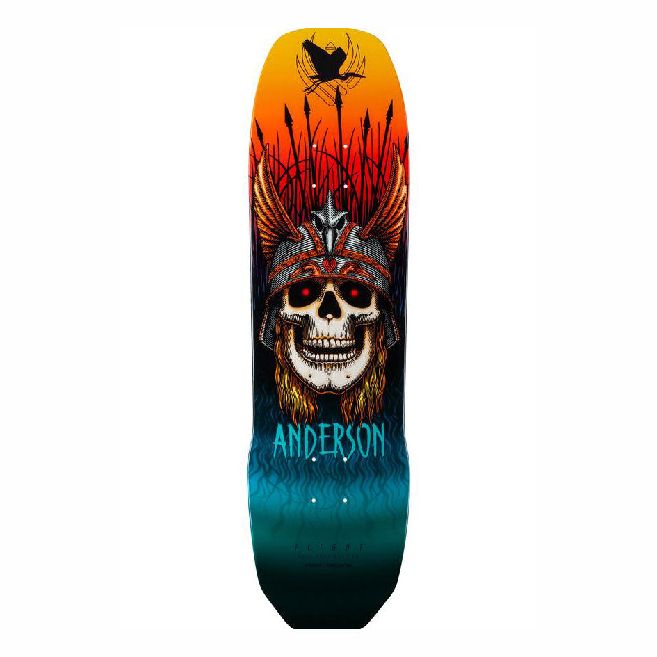 Verward zijn sociaal Agnes Gray Powell Peralta Pro Andy Anderson Heron Skull Flight® Skateboard Deck - |  THURO