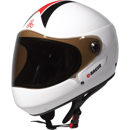 Regenachtig Verbeelding Uitvoerder Triple 8 T8 Racer Downhill Full Face Helmet - Multiple Colors - Size X |  THURO