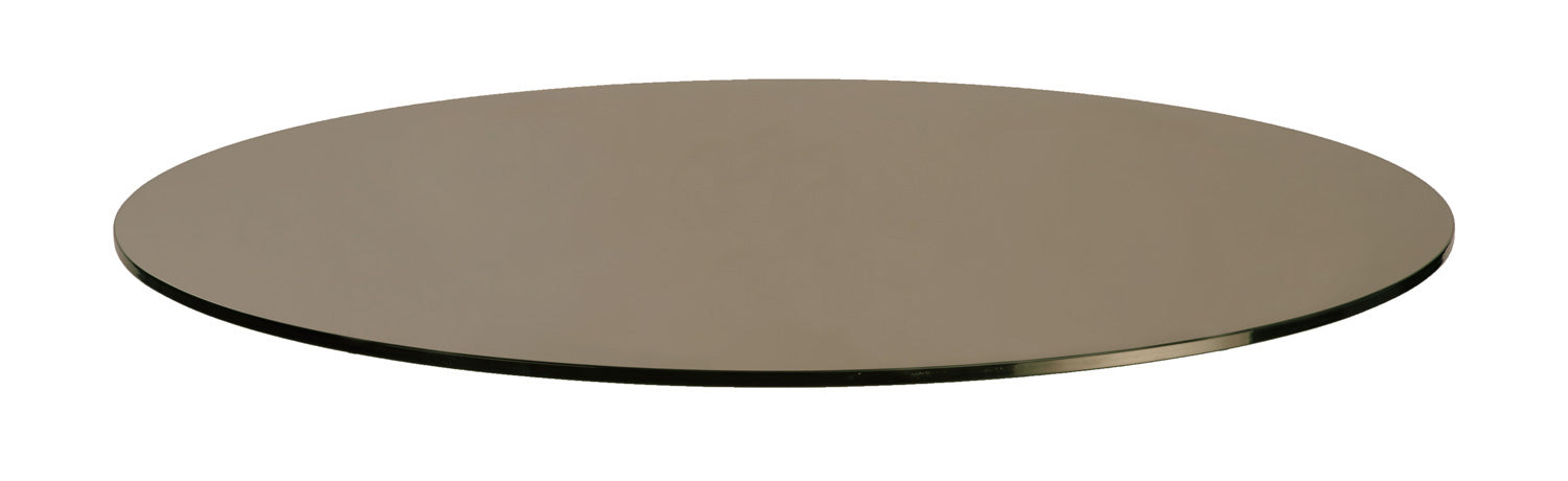 Bronze Round Glass Table Top
