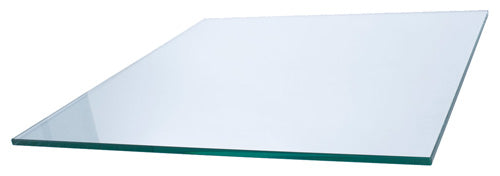 Square Clear Glass Table Top