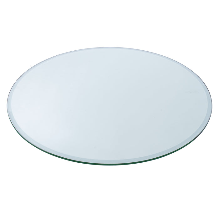 42 inch round glass top dining table