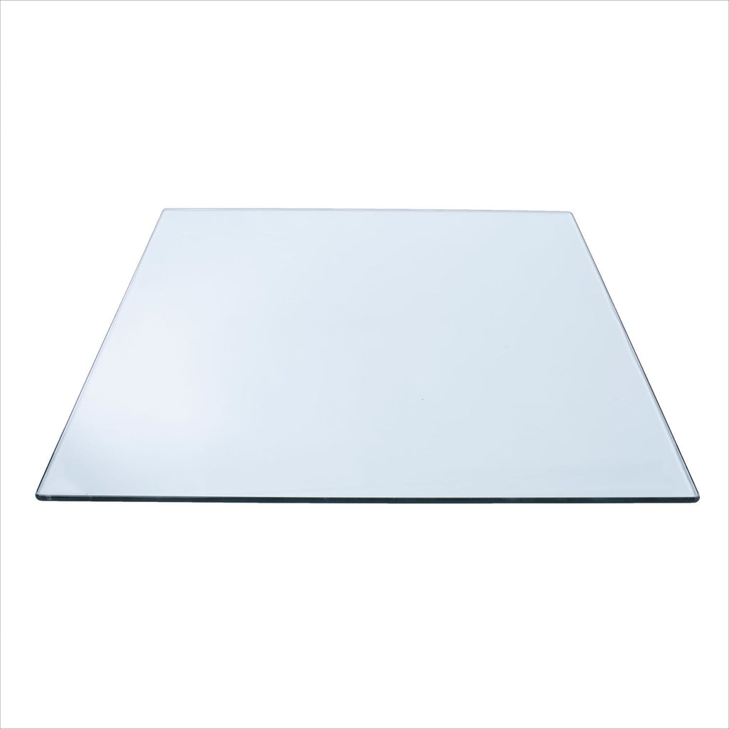 42 square glass table top