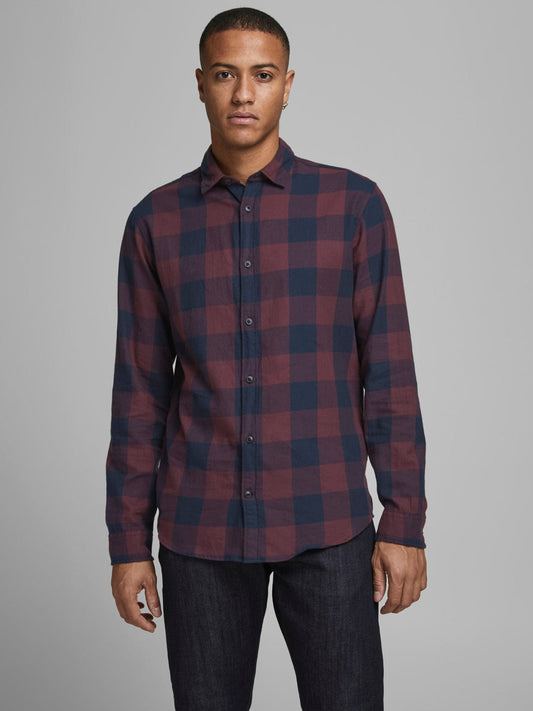 Jack & Jones CAMISA CUADROS HOMBRE JACK & JONES 12235965 Verde - Envío  gratis