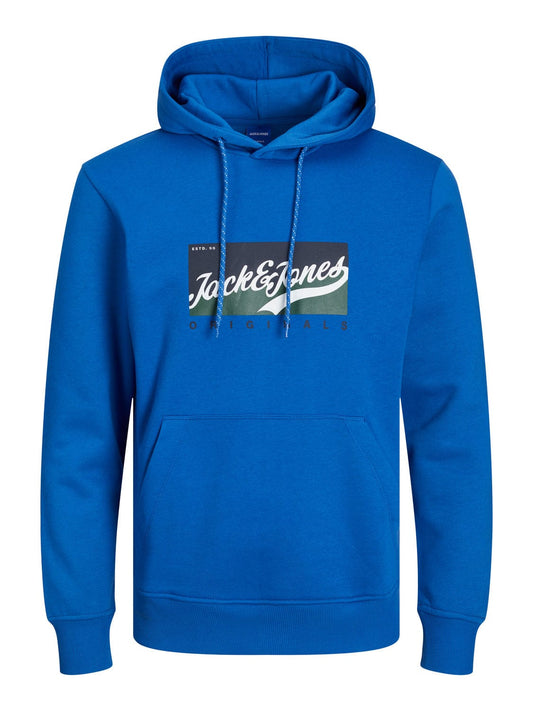 Sudadera Jack and Jones Cut blanca Para Hombre