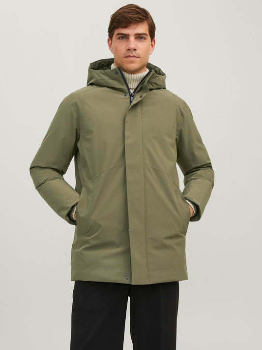 PARKA JACK & JONES HOMBRE JPRBLAKEEN BEIGE OSCURO