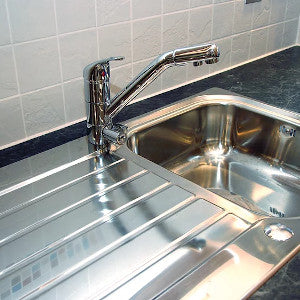 Clean sink top