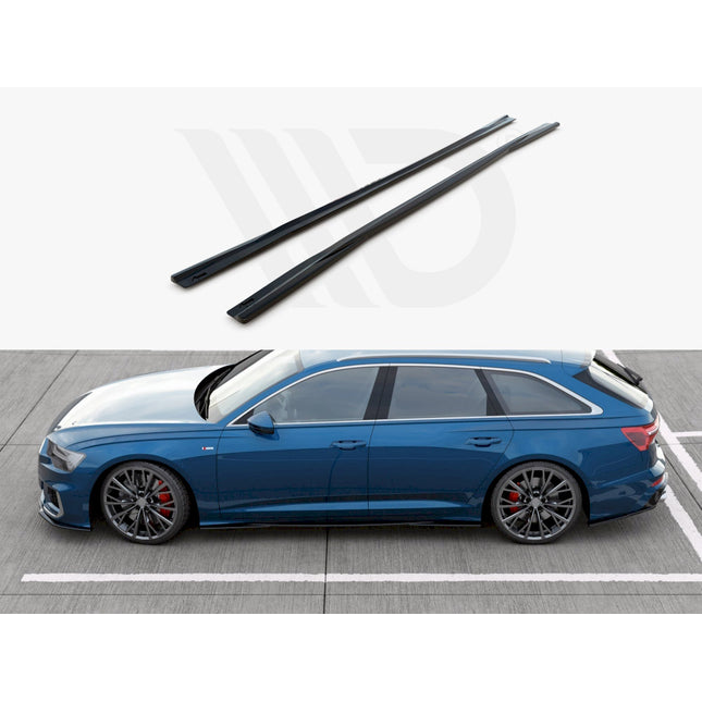 REAR VALANCE + EXHAUST ENDS IMITATION AUDI S6 / A6 S-LINE C8 (2018-) –  FORM7 Performance Limited