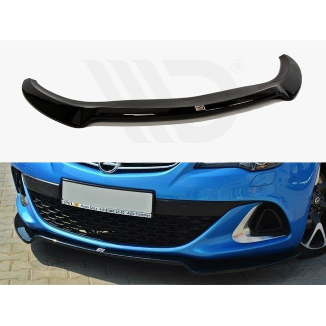 Front bumper spoiler OPEL ASTRA H (5d hatchback, saloon, estate, before  facelifting), Spoilering \ Maxton Design \ Opel \ Astra \ H (Mk3)