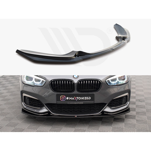 FRONT SPLITTER V.1 BMW 1 F20/F21 M-POWER FACELIFT – FORM7